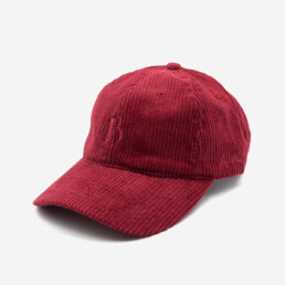 Red Corduroy Dad Hat Jay Blanc